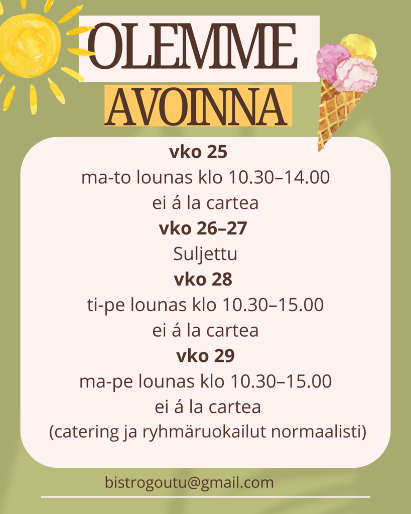 Kesän 26 Aukiolot