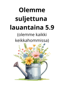Olemme Suljettuna La 5.9